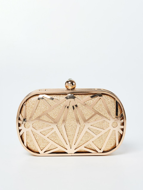 

CODE by Lifestyle Gold-Toned Textured Clutch