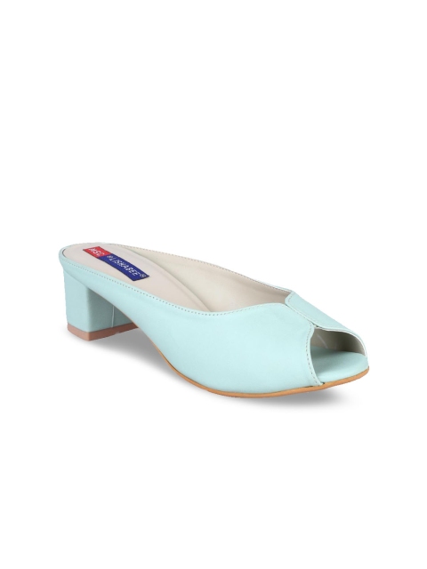 

MSC Women Green Solid Peep Toes