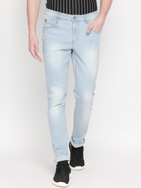 

SF JEANS by Pantaloons Men Blue Skinny Fit Low-Rise Clean Look Stretchable Jeans