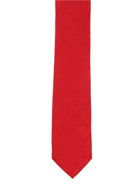 

Van Heusen Red Woven Design Broad Tie