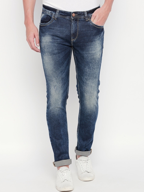 

SF JEANS by Pantaloons Men Blue Slim Fit Low-Rise Clean Look Stretchable Jeans