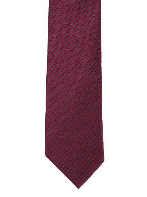 

Van Heusen Men Maroon Woven Design Broad Tie