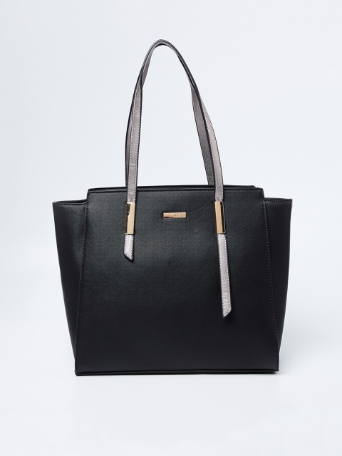 

CODE by Lifestyle Black Solid Shoulder Bag