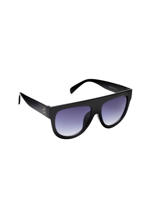 

AVANT-GARDE PARIS Women Black & Blue Cateye Sunglasses
