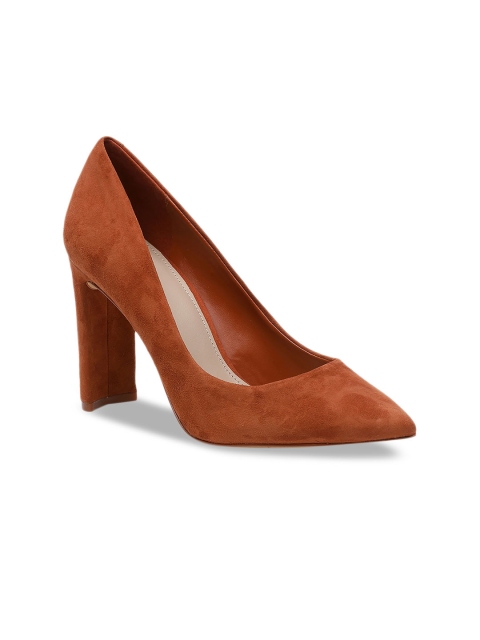 

ALDO Women Brown Solid Pumps