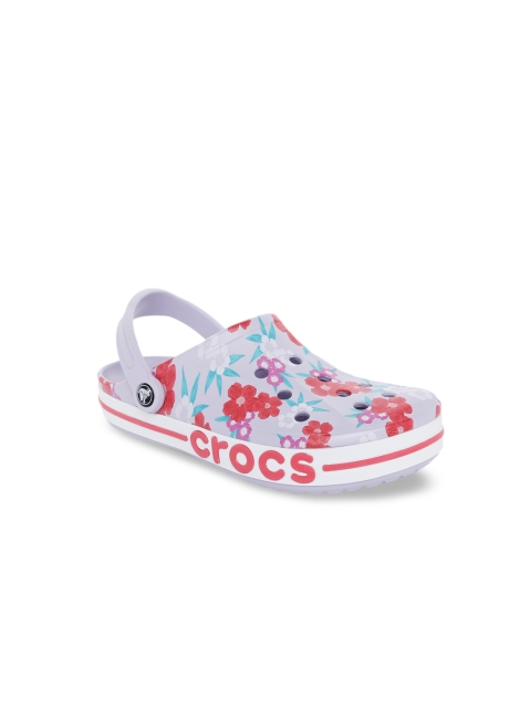 

Crocs Bayaband Unisex Purple Printed Clogs