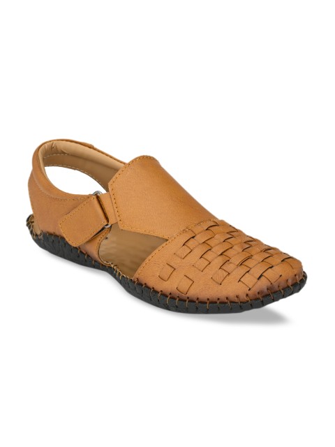 

El Paso Men Tan Comfort Sandals
