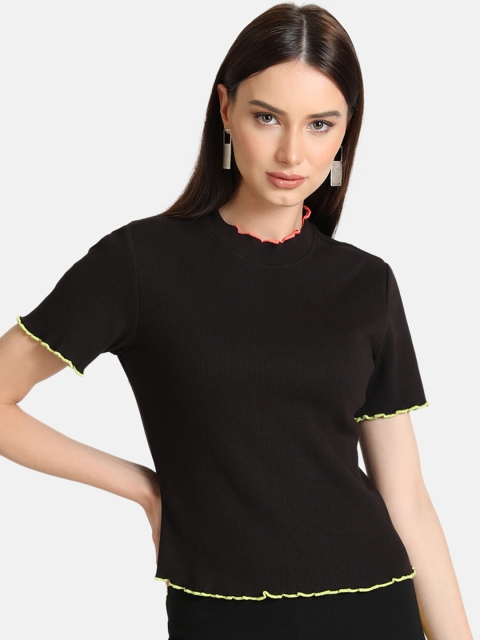 

Kazo Women Black Solid Top