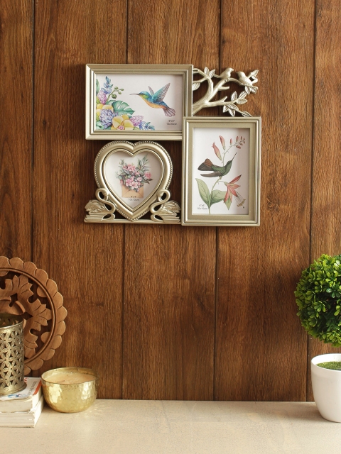 

House Of Accessories Beige Solid Wall Photo Frame