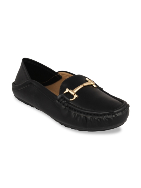 

pelle albero Women Black Loafers