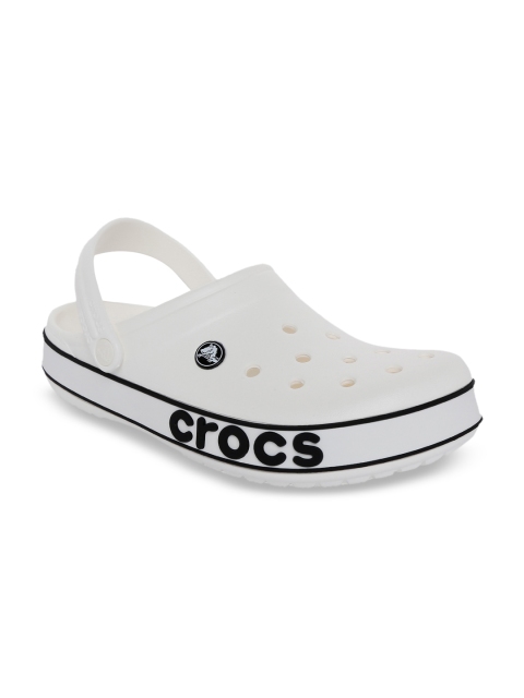 

Crocs Crocband Unisex White Solid Clogs