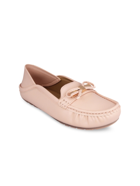 

pelle albero Women Pink Solid Loafers