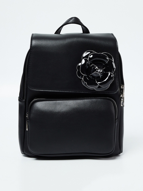 

CODE by Lifestyle Women Black Solid Backpack