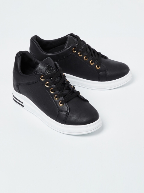 

Ginger by Lifestyle Women Black Sneakers