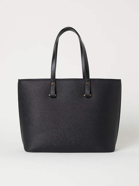 

H&M Women Black Solid Handbag