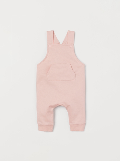 

H&M Boys Pink Cotton dungarees