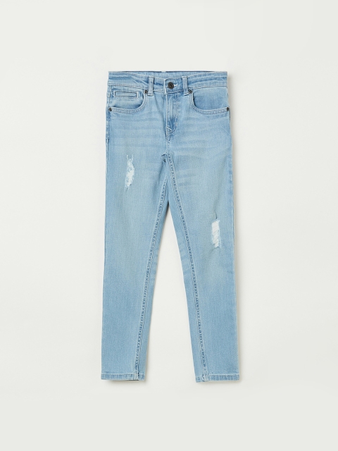 

Bossini Boys Blue Skinny Fit Mid-Rise Mildly Distressed Jeans