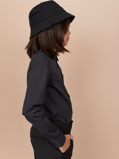 

H&M Boys Black Solid Easy-Iron Shirt