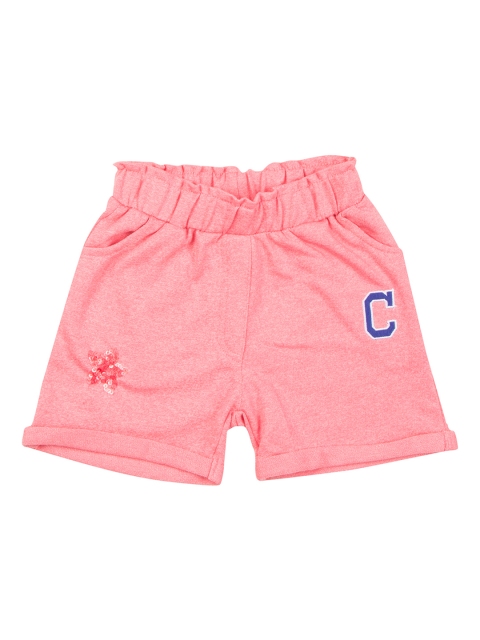 

Cherokee Girls Pink Solid Regular Fit Regular Shorts