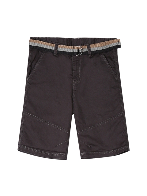 

Cherokee Boys Grey Solid Regular Fit Regular Shorts