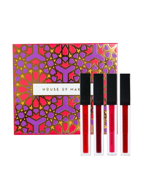 

HOUSE OF MAKEUP 4-Piece Live Four More- The BFF Squad Lipsticks Gift Set, Multi