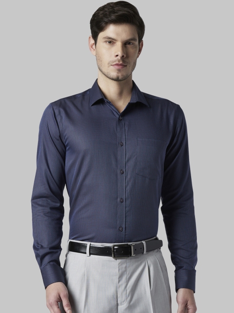 

Park Avenue Men Blue Slim Fit Solid Formal Shirt