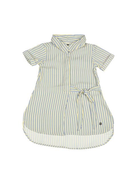 

Allen Solly Junior Girls Striped Blue Shirt Dress