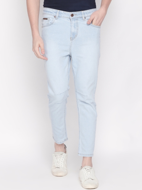

BOLTS and BARRELS Men Blue Slim Fit Low-Rise Clean Look Jeans