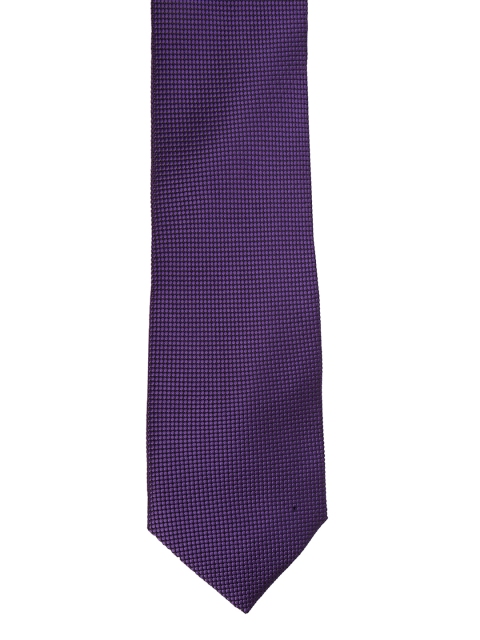

Van Heusen Purple Solid Broad Tie