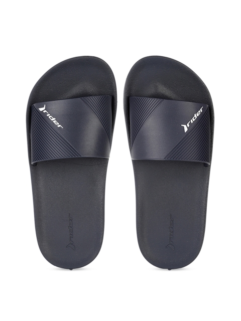 

Rider Men Blue Solid Sliders