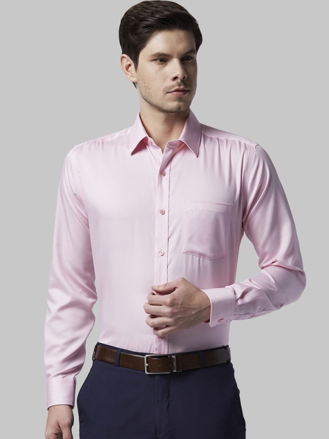 

Park Avenue Men Pink Regular Fit Solid Formal Shirt