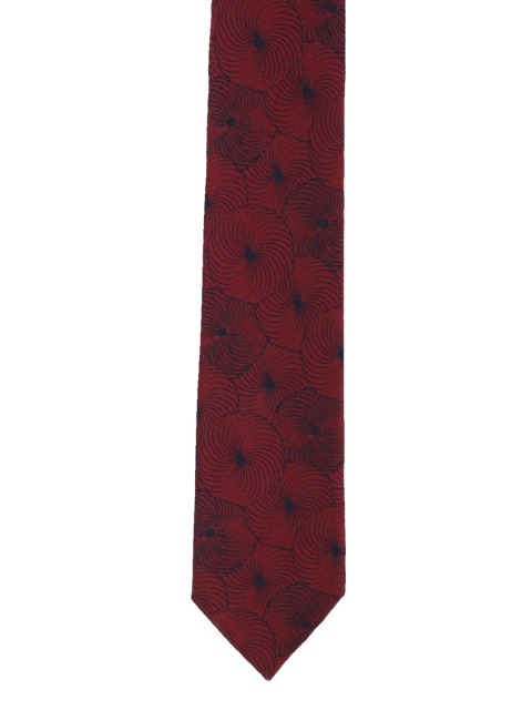 

Van Heusen Men Maroon Woven Design Broad Tie