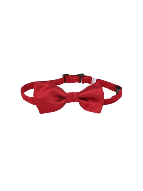 Van Heusen Men Red Solid Bow Tie