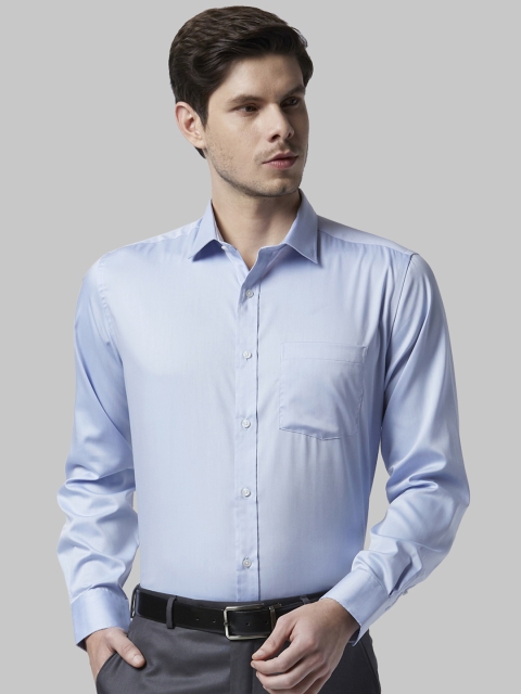 

Park Avenue Men Blue Regular Fit Solid Formal Shirt