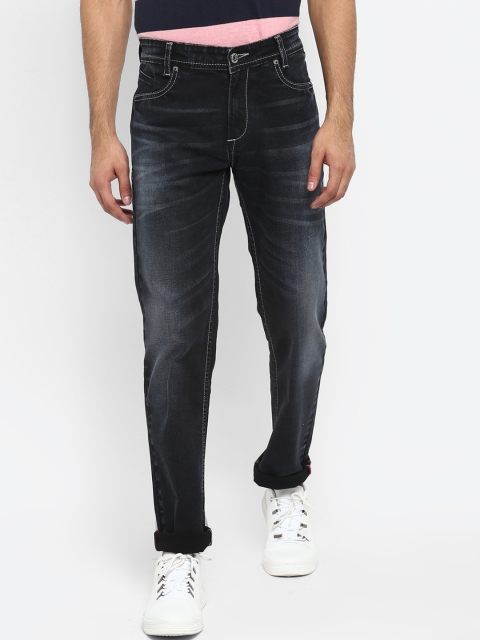 

Mufti Men Black Super Slim Fit Mid-Rise Clean Look Stretchable Jeans