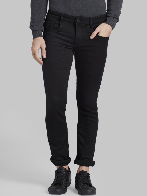 

Parx Men Black Slim Fit Mid-Rise Clean Look Jeans