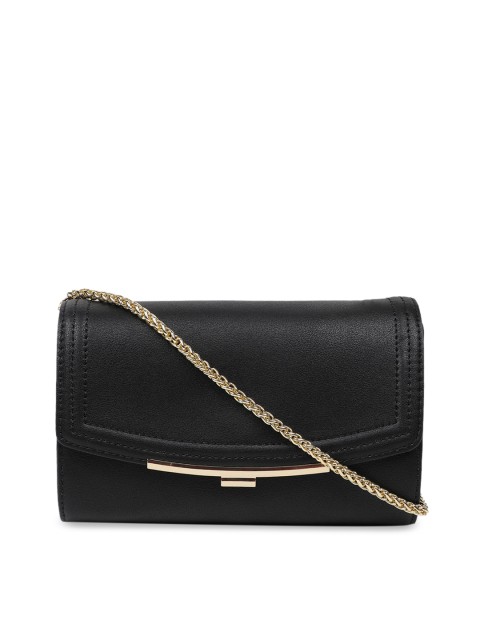 

ALDO Black Solid Sling Bag