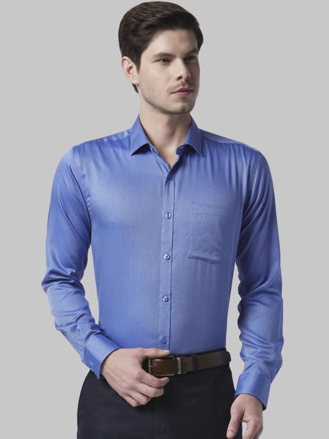 

Park Avenue Men Blue Slim Fit Solid Formal Shirt