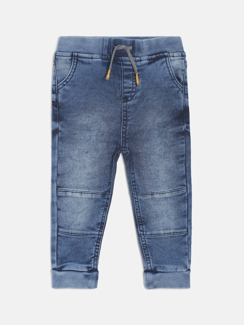 

MINI KLUB Boys Blue Regular Fit Mid-Rise Clean Look Stretchable Jeans