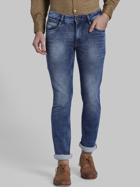

Parx Men Blue Slim Fit Mid-Rise Clean Look Jeans
