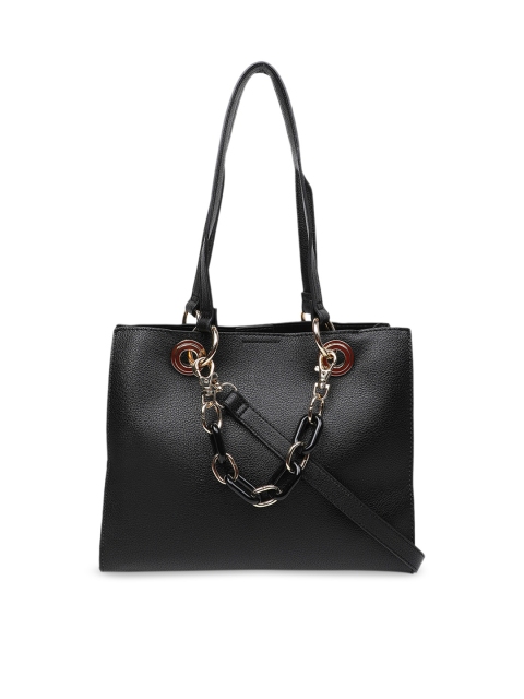 

ALDO Black Solid Shoulder Bag
