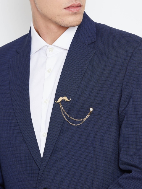 

Alvaro Castagnino Men Gold-Toned Metal Lapel Pin