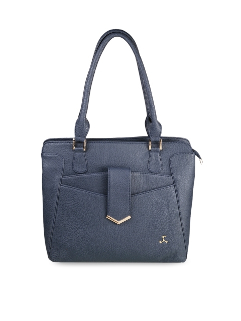 

Mochi Blue Solid Shoulder Bag