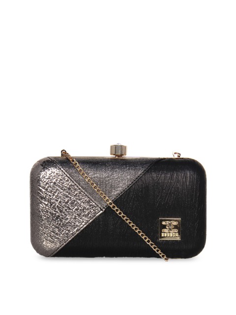 

ESBEDA Black Colourblocked Clutch