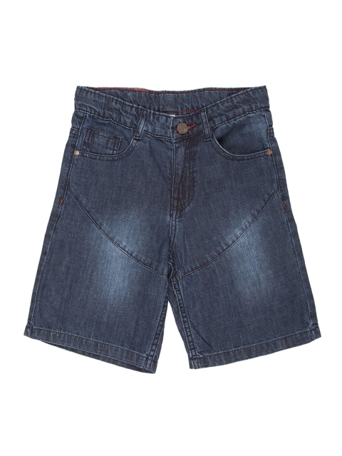 

Cherokee Boys Blue Washed Slim Fit Denim Shorts