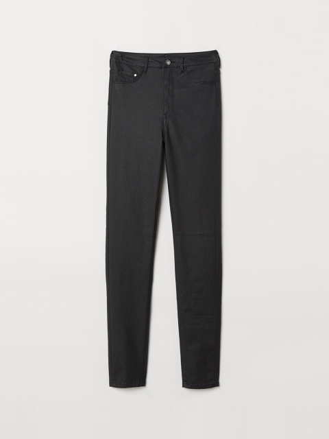 

H&M Women Black Super Skinny High Jeggings