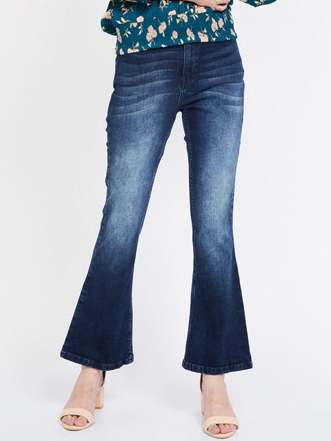 

Fame Forever by Lifestyle Women Blue Bootcut Mid-Rise Clean Look Jeans