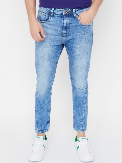 

Forca by Lifestyle Men Blue Skinny Fit Mid-Rise Clean Look Jeans