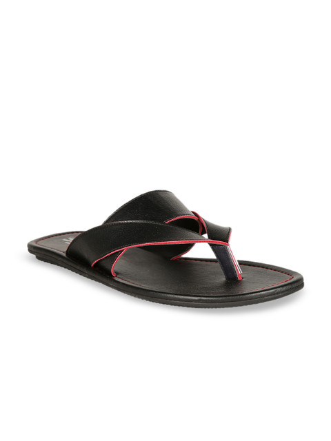 

Peter England Men Black Sandals