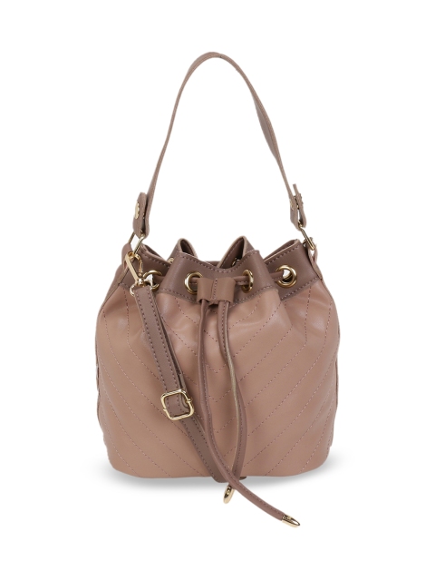 

Satchel Bags Mauve Solid Handheld Bag